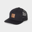 VA All the Way Curved Brim Trucker Hat - RVCAR381567A-Black-1SZ