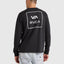 VA ALL THE WAYS LS TEE - RVCAUVYZT00113 - Washed Black - S