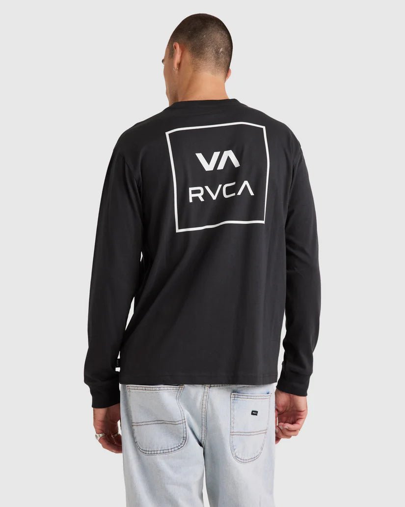 VA ALL THE WAYS LS TEE - RVCAUVYZT00113 - Washed Black - S