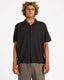 VACANCY PLAID SS -RVCA23A041503-PIRATE BLACK-S