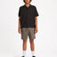 VACANCY PLAID SS -RVCA23A041503-PIRATE BLACK-S