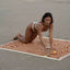 Vacation Beach Blanket - RhythmC1024U - AC04 - ORA - Burnt Orange - 