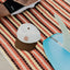 VACATION STRIPE TOWEL - RhythmC1024U - AC01 - BURNT ORANGE - OS