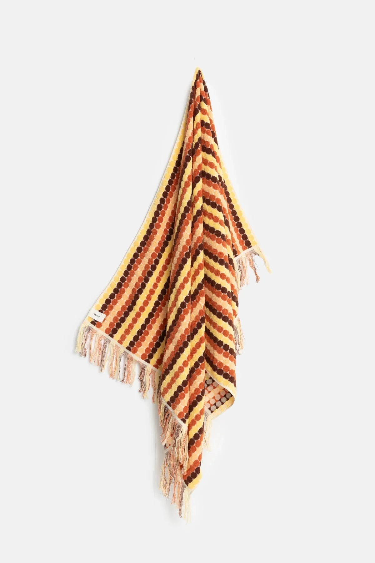 VACATION STRIPE TOWEL - RhythmC1024U - AC01 - BURNT ORANGE - OS
