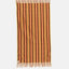 VACATION STRIPE TOWEL - RhythmC1024U - AC01 - BURNT ORANGE - OS