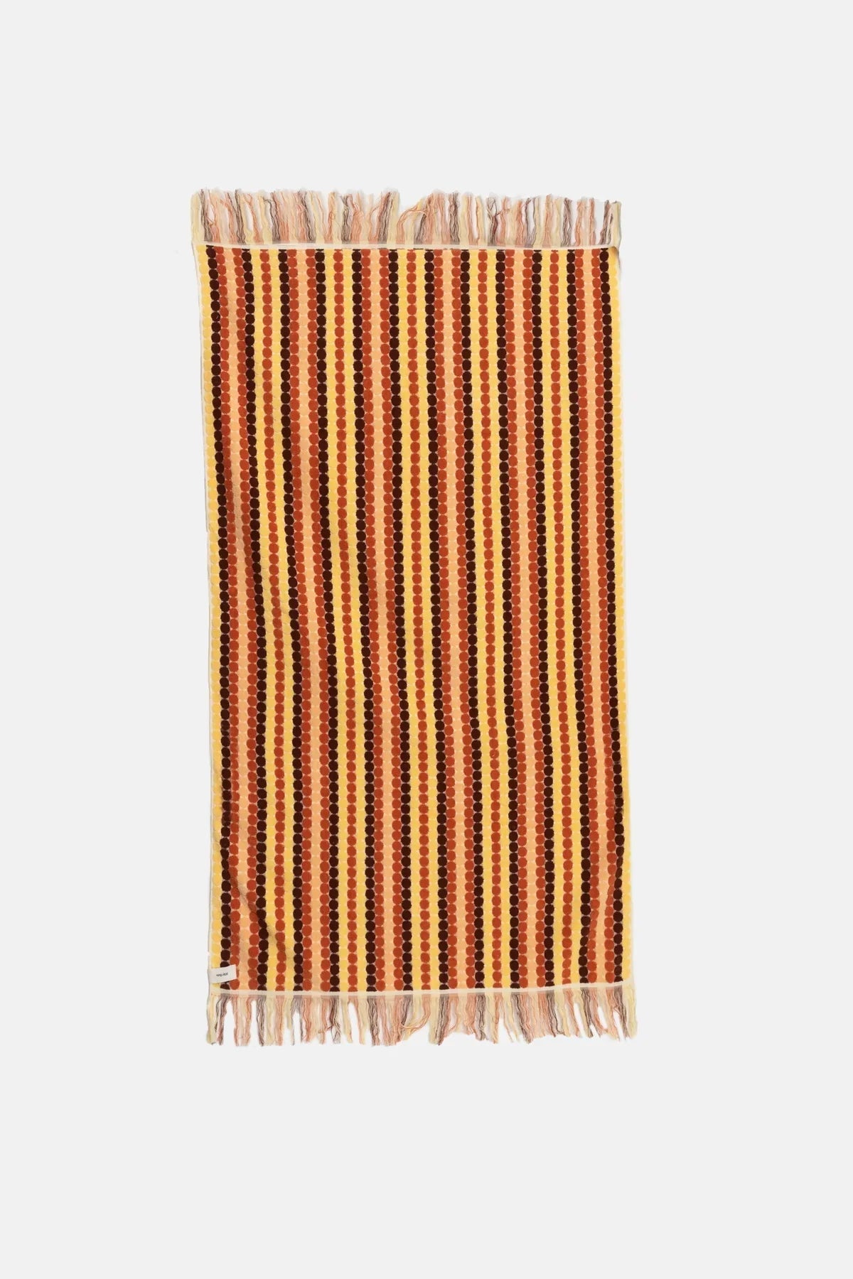VACATION STRIPE TOWEL - RhythmC1024U - AC01 - BURNT ORANGE - OS