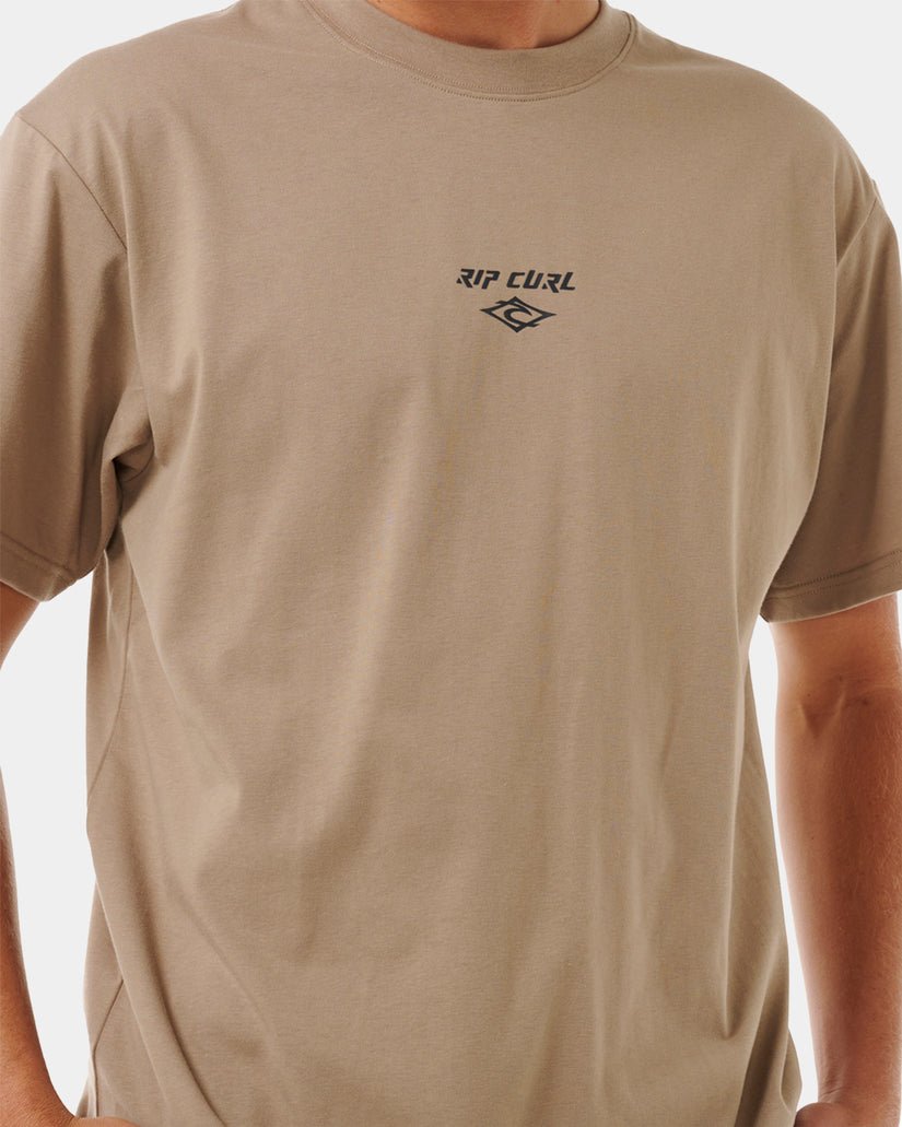VAPORCOOL DIAMOND TEE - Rip Curl0K4MTE - SAND DUNE - S