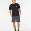 VAPORCOOL SEARCH STACK TEE - Rip Curl0K5MTE-BLACK/OLIVE-S