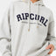 VARSITY HOODIE - Rip Curl08HWFL - GREY MARLE/NAVY - 2XS