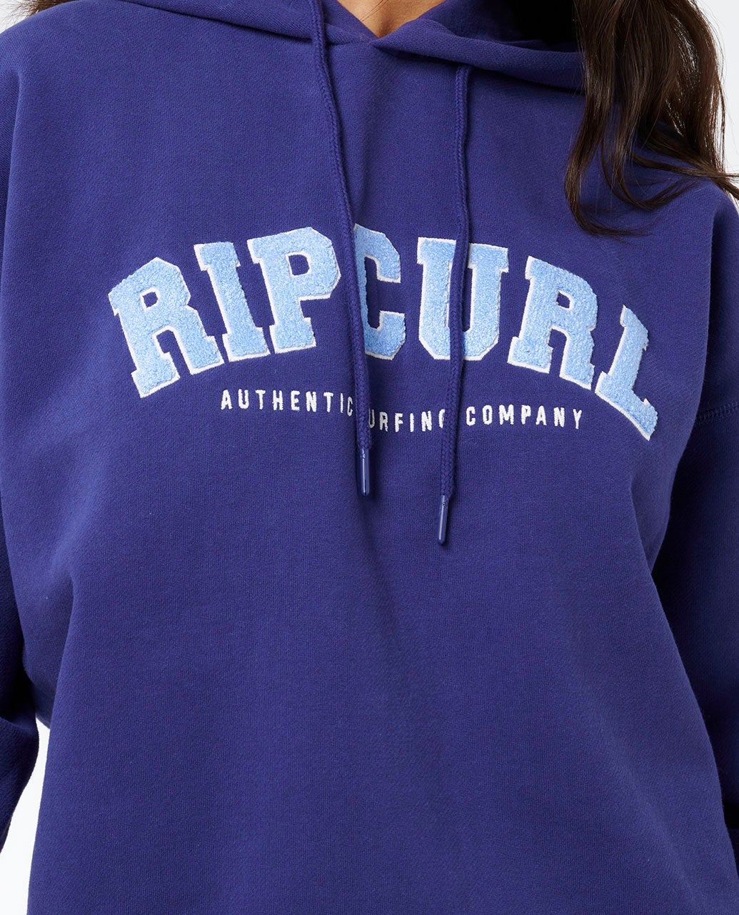 VARSITY HOODIE -Rip Curl08HWFL-DARK BLUE-S