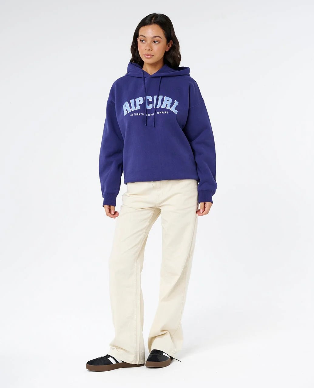 VARSITY HOODIE -Rip Curl08HWFL-DARK BLUE-S