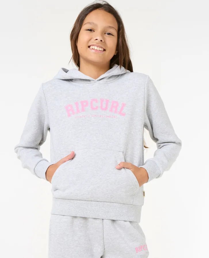 Varsity Print Hoodie - Rip Curl02MGFL - 0085 - Grey Marle - 10