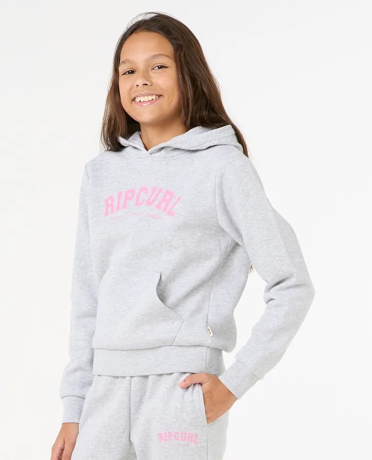 Varsity Print Hoodie - Rip Curl02MGFL - 0085 - Grey Marle - 10