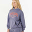 VARSITY SPORTS O/S HOOD - Rip Curl09UWFL - BLUE GREY - XS