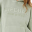 VARSITY SPORTS OVERSIZED HOOD - Rip Curl0CPWFL-AQUA GRAY-2XS