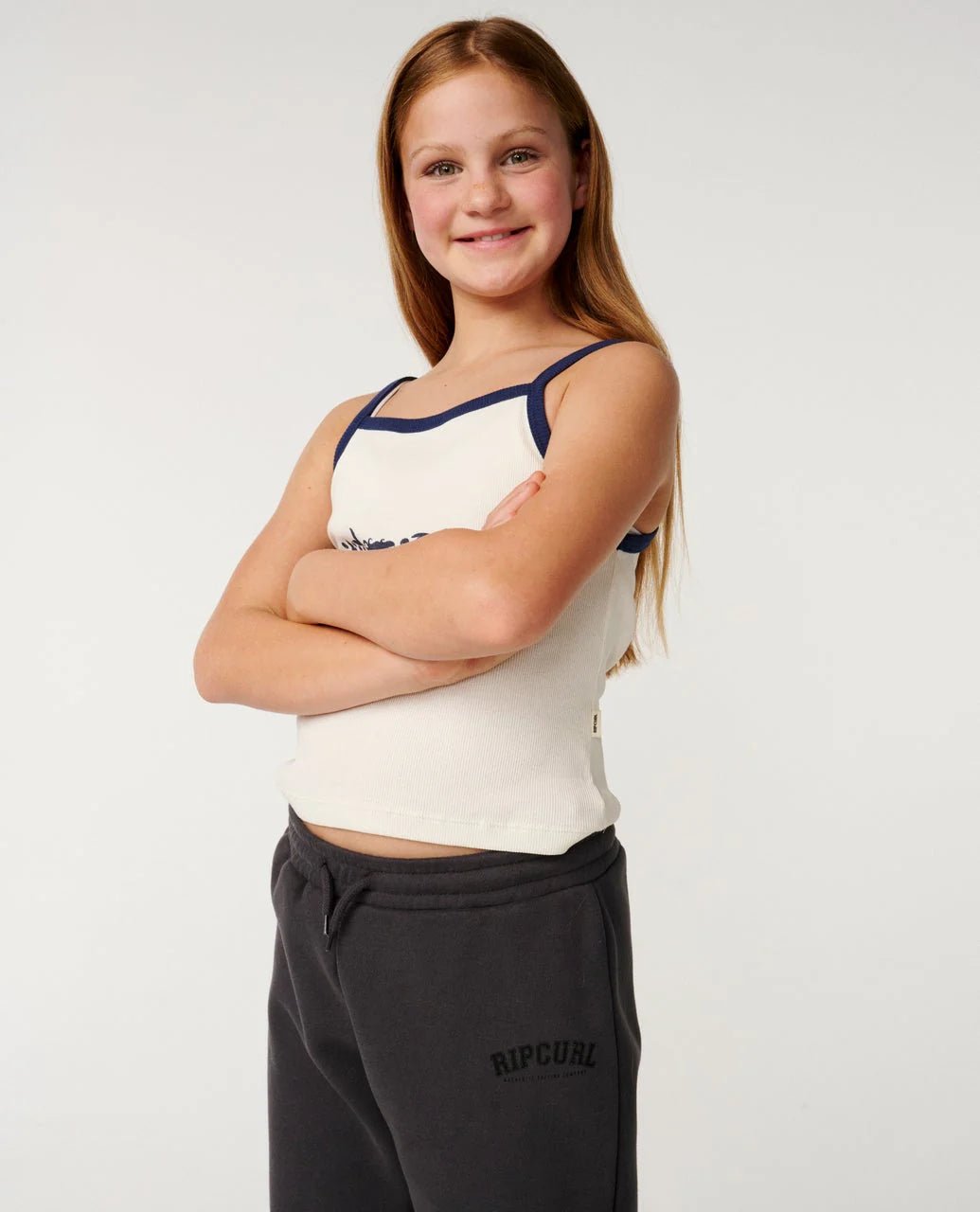 VARSITY TRACK PANT - GIRL - Rip Curl01RGPA-WASHED BLACK-8