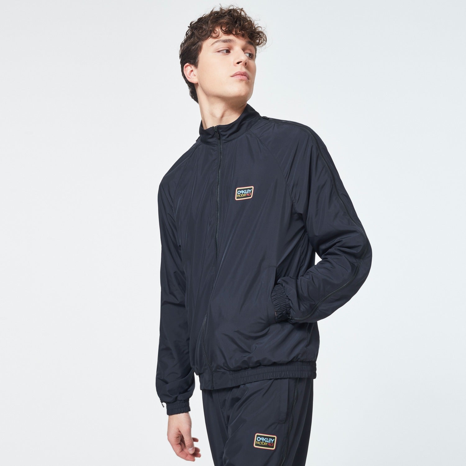 VENTILATION TRACK JACKET - OakleyFOA400001-Blackout-S