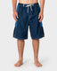VENTILATOR HYBRID WAIST BOARDSHORT -RustyBSM1794-NAVY BLUE-26
