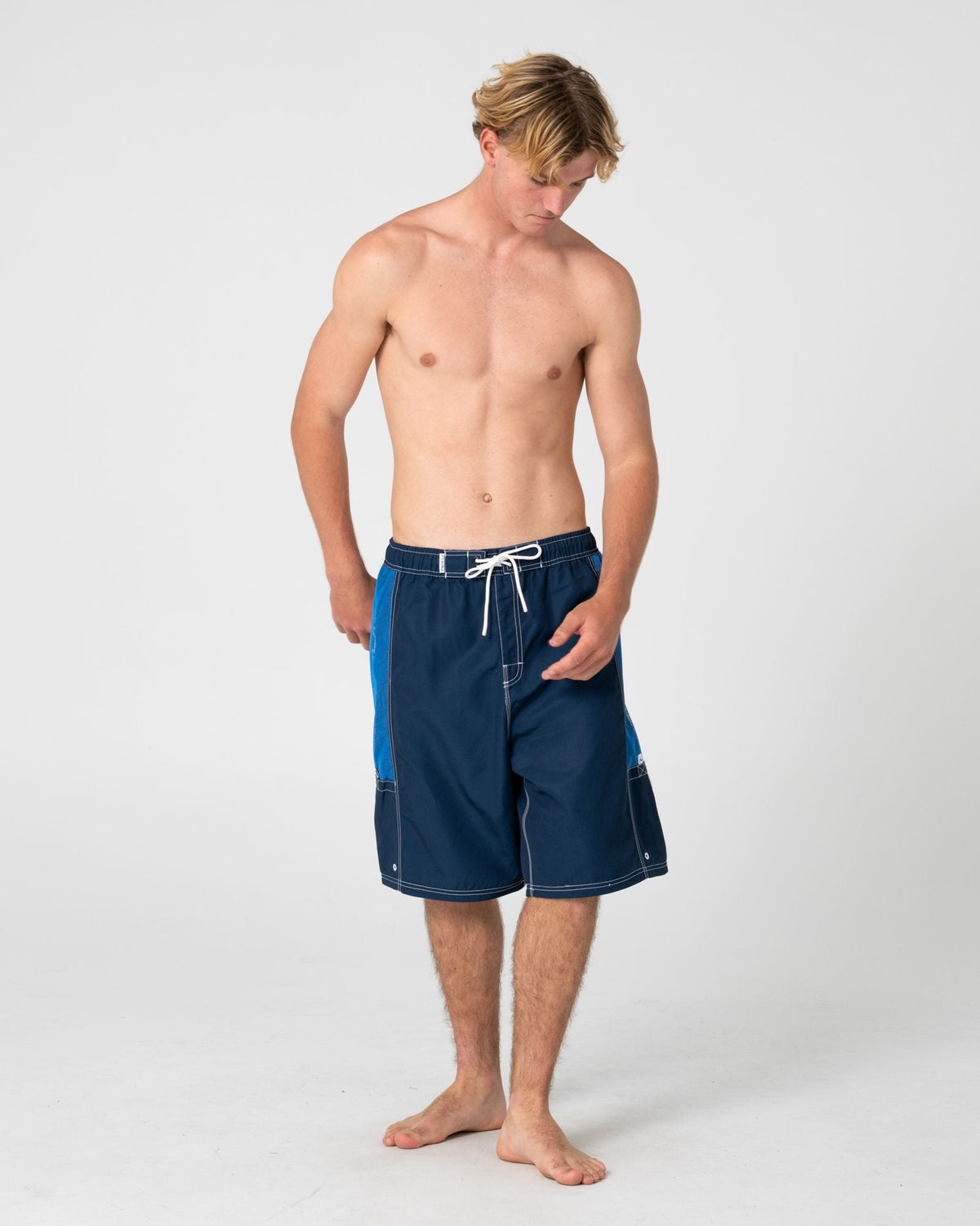VENTILATOR HYBRID WAIST BOARDSHORT -RustyBSM1794-NAVY BLUE-26