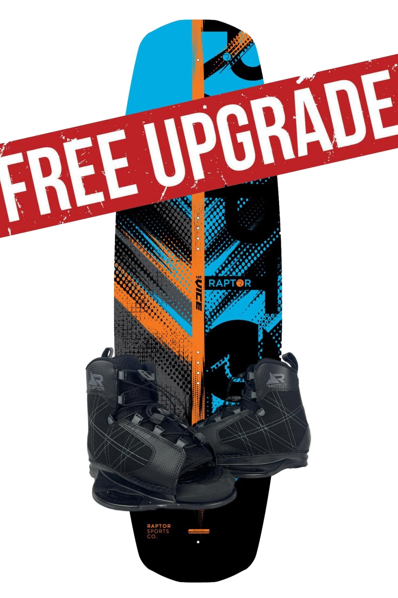 Vice Wakeboard - RaptorRP1580-130-Freeride-US 8 to 12