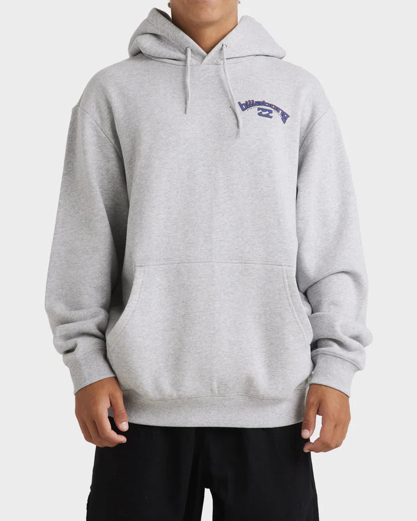 Vintage Arch Pop Hood - BillabongUBYFT00309 - LGH - Light Grey Heather - S