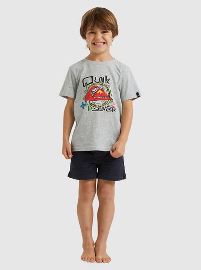 Vintage Feel Boy SS - QuiksilverUQKZT03366 - SGRH - Athletic Heather - 2