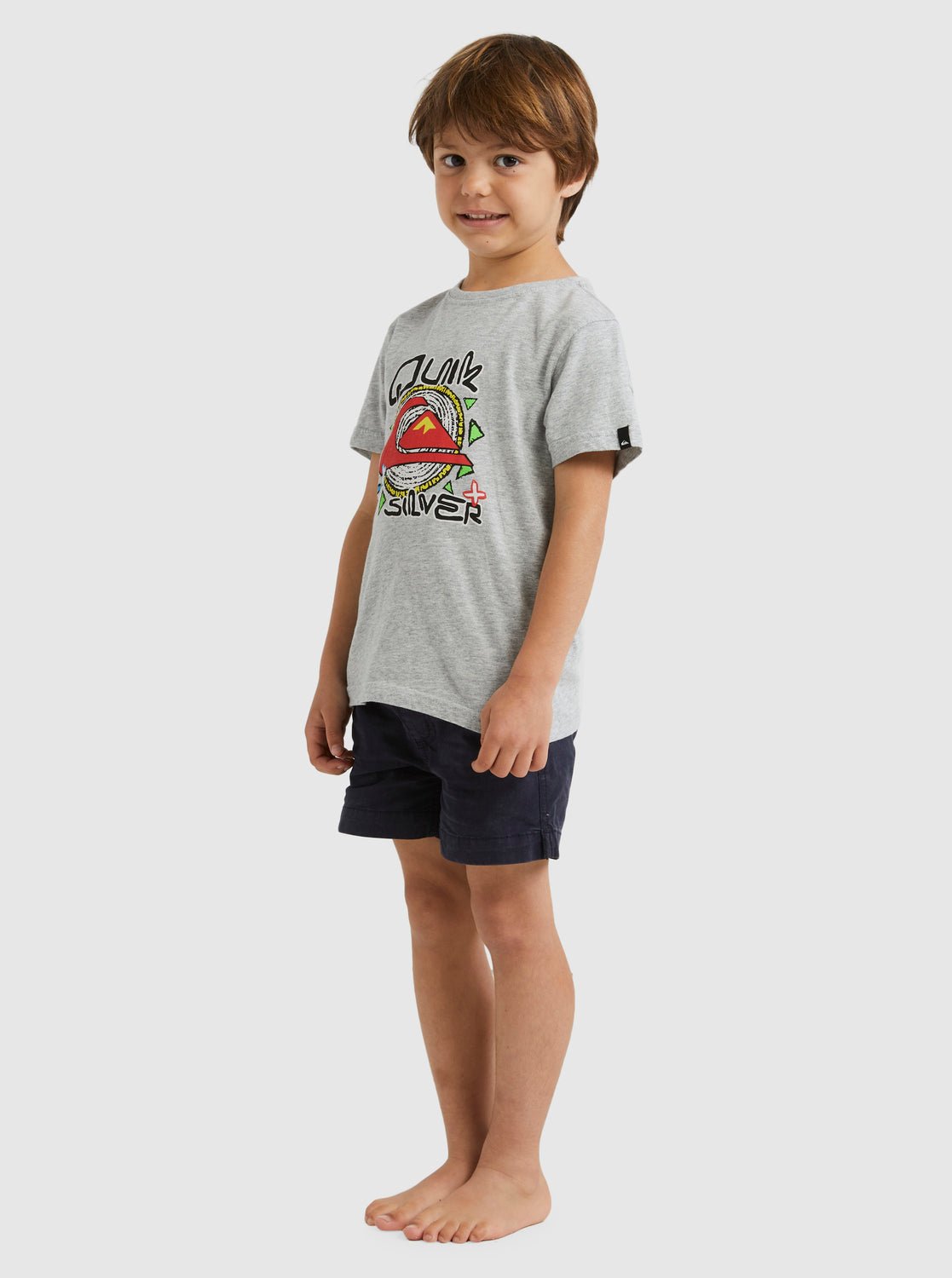 Vintage Feel Boy SS - QuiksilverUQKZT03366 - SGRH - Athletic Heather - 2
