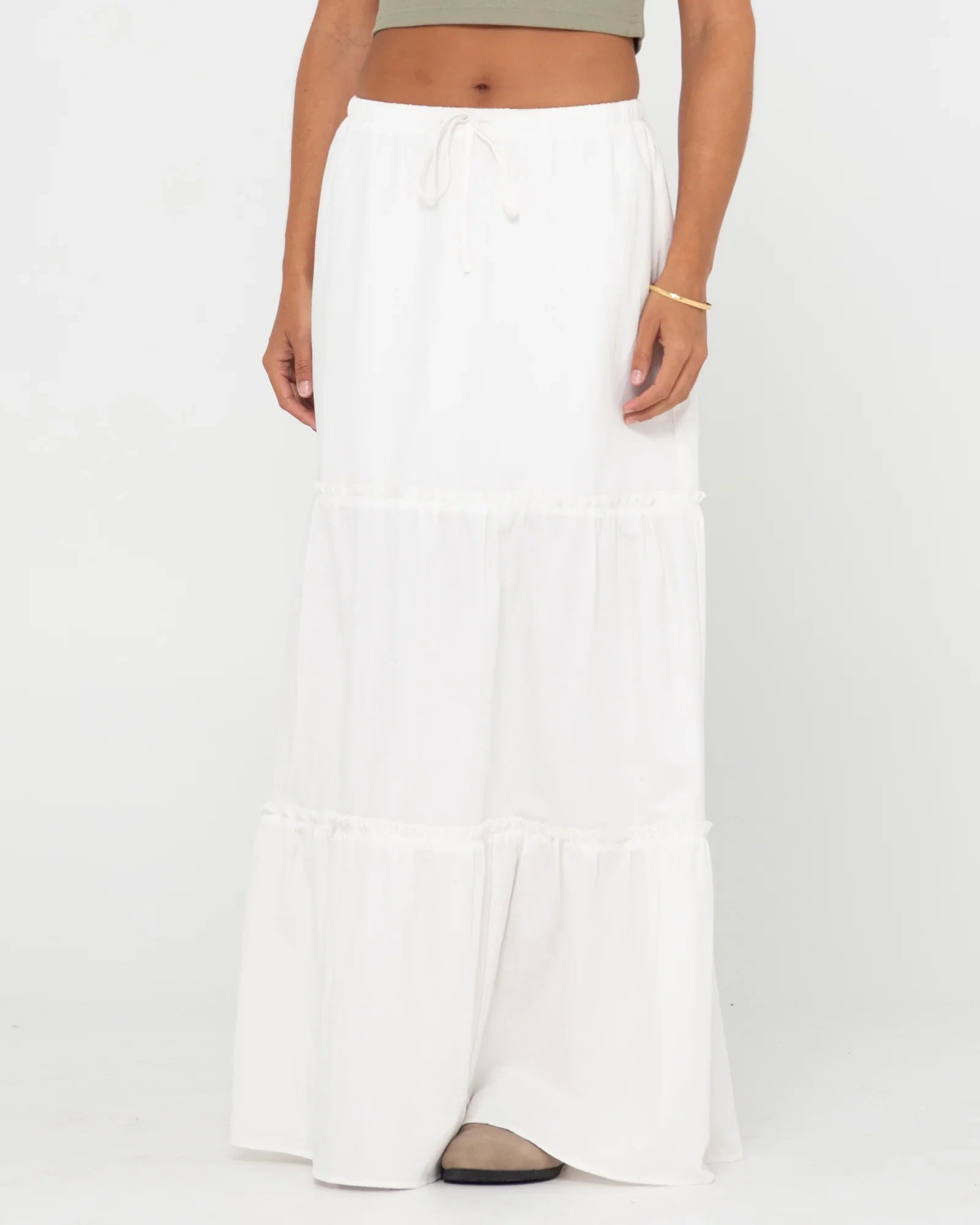 Violetta Low Rise Maxi Skirt - RustySKL0631 - SNW - Snow - 10