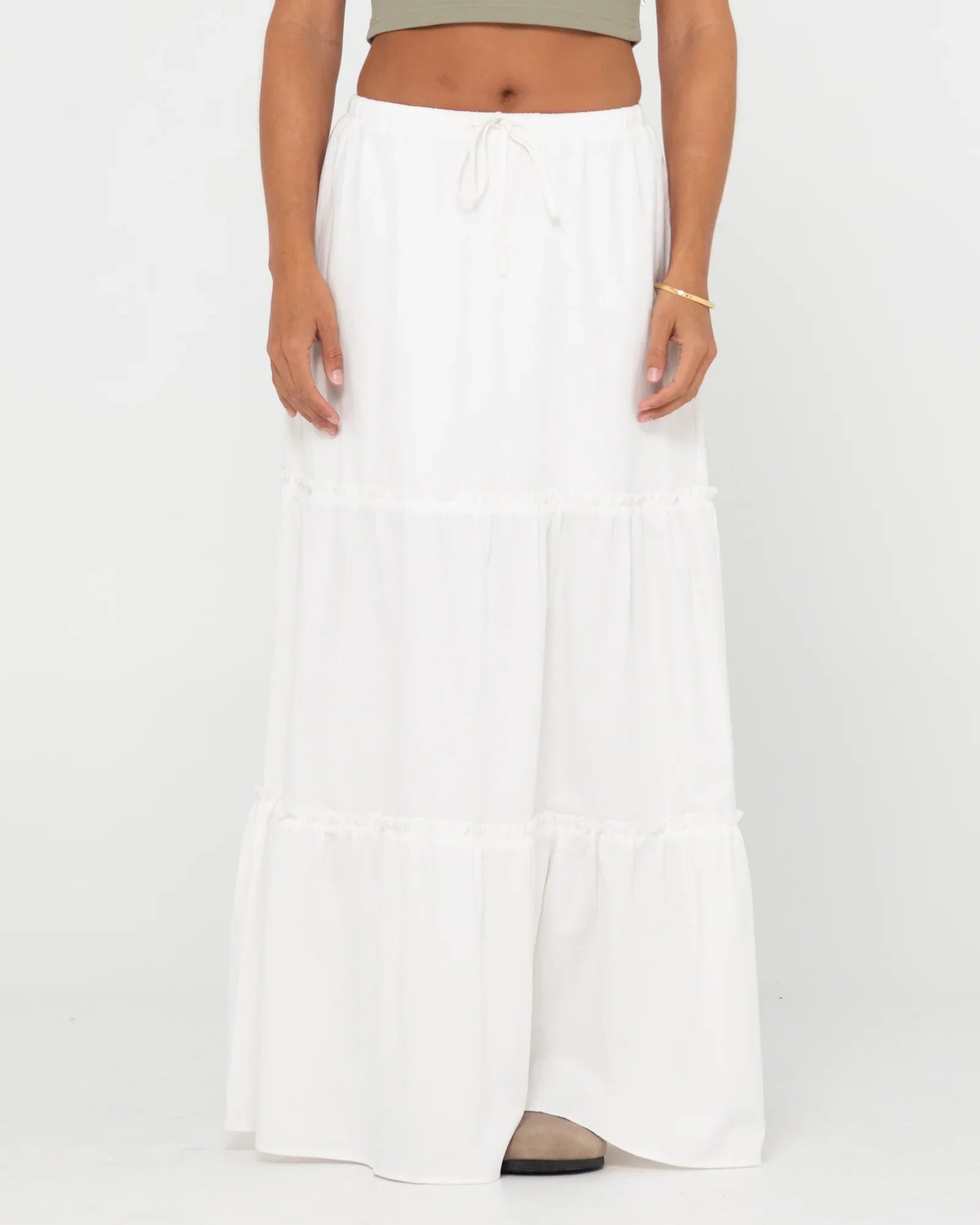 Violetta Low Rise Maxi Skirt - RustySKL0631 - SNW - Snow - 10