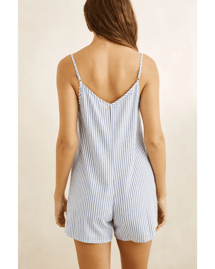 VISTA STRIPE ADJUSTABLE ROMPER -Rhythm0726W-JS03-BLUE-6