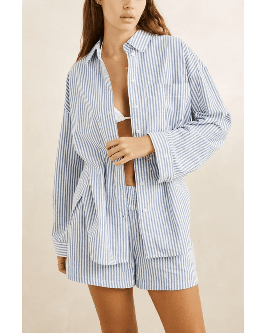 VISTA STRIPE OVERSIZED SHIRT