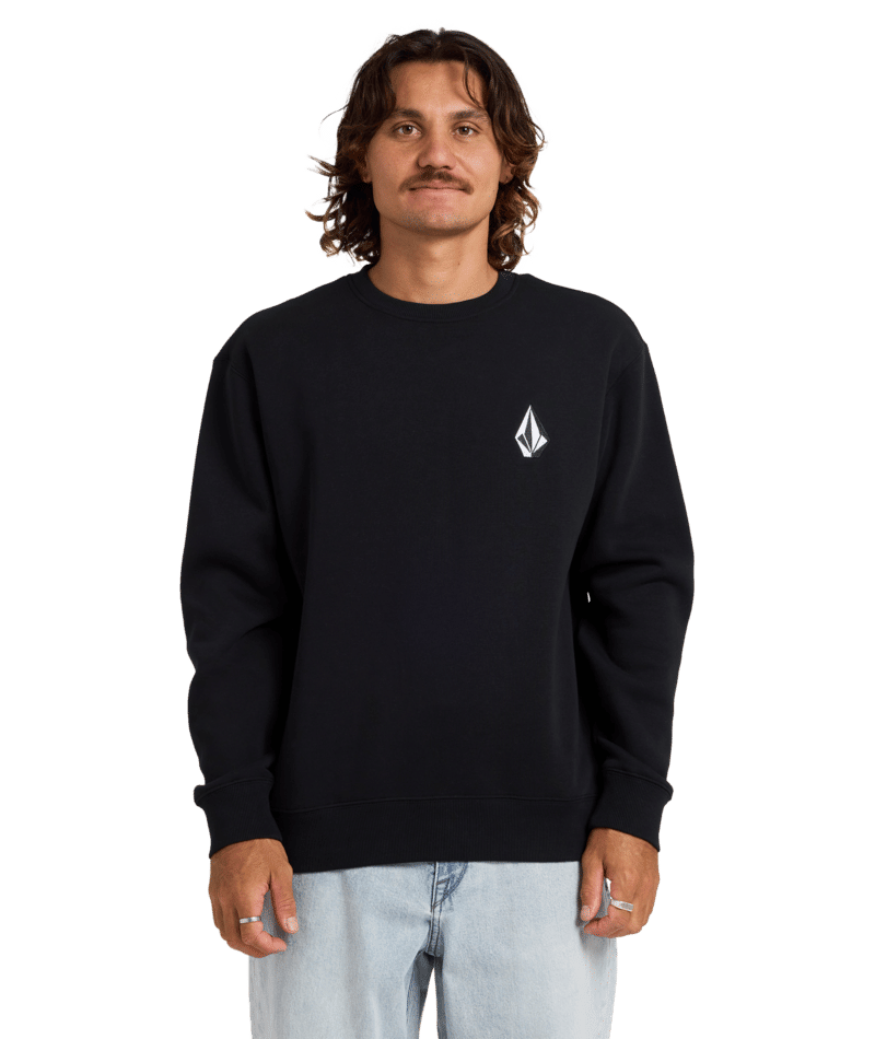 VOLOGO CREW FLEECE - VolcomA4602675-BLACK-S