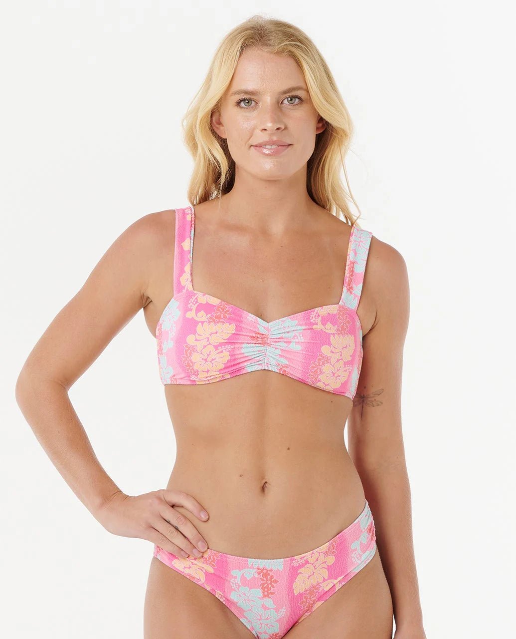 WAIKIKI KEEPSAKES DD - E CROP - Rip Curl0QUWSW-PINK-S