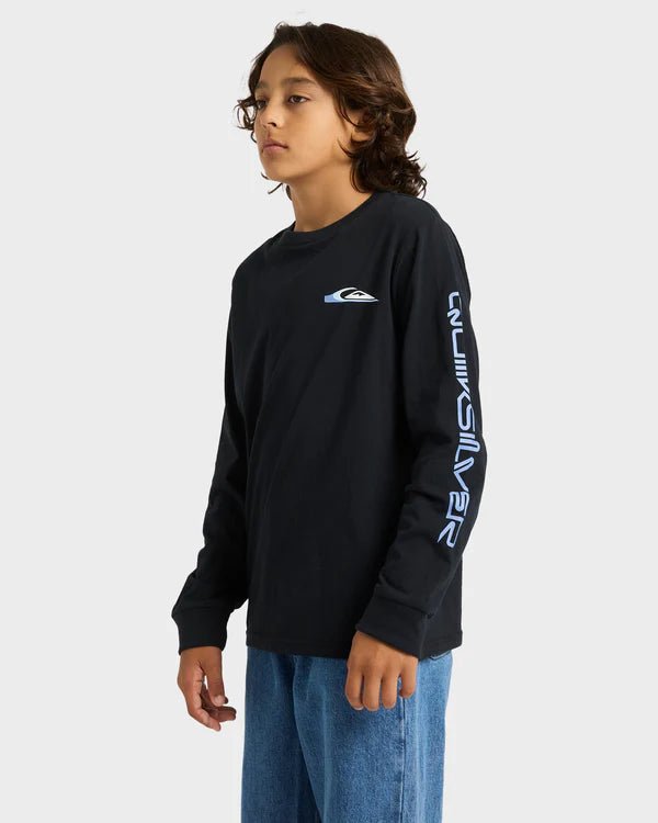WARP DRIVE LS YTH - Quiksilver25C351678-BLACK-XS/8