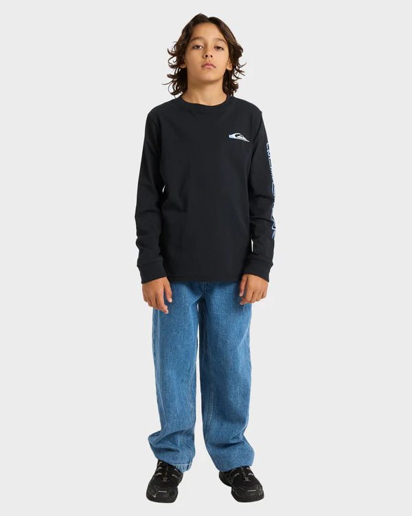 WARP DRIVE LS YTH - Quiksilver25C351678-BLACK-XS/8