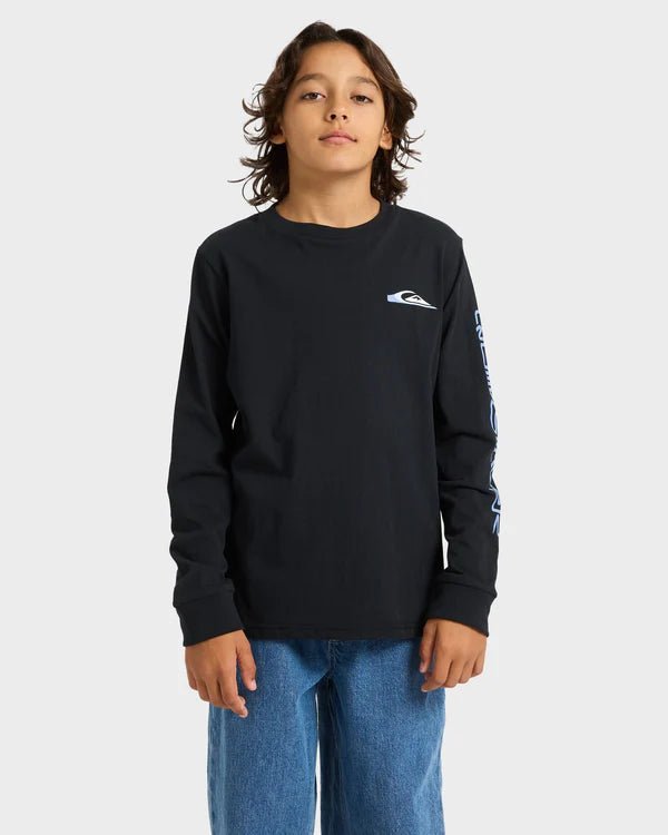 WARP DRIVE LS YTH - Quiksilver25C351678-BLACK-XS/8