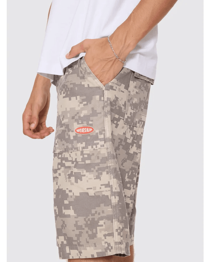 Wasted Fatigue Short -WorshipPH26-305G-Dust Storm-28