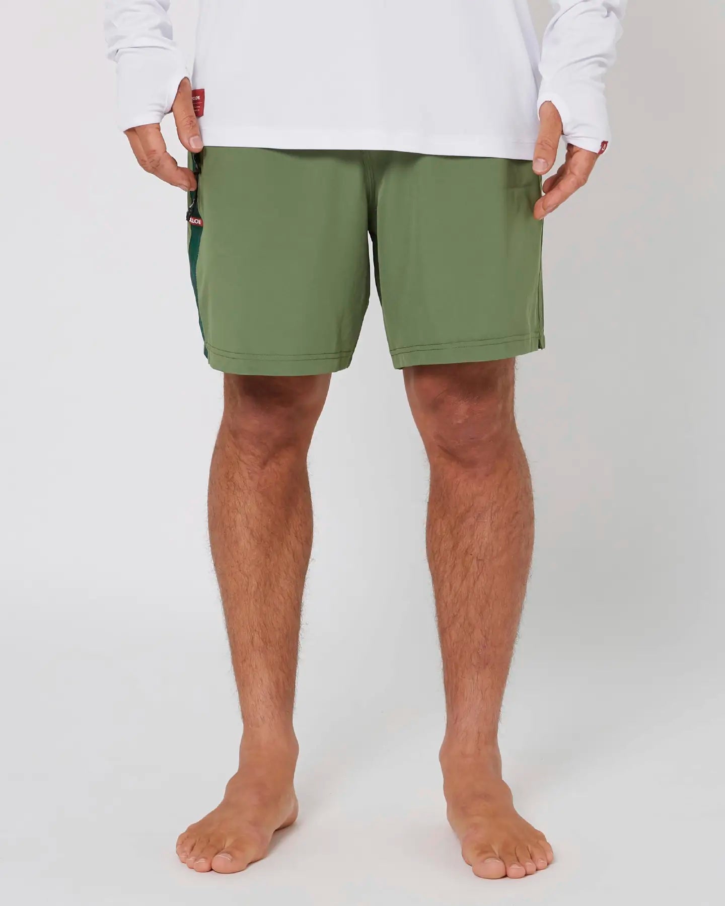 Water Boardie - FollowFE02608 - Olive - XS/28