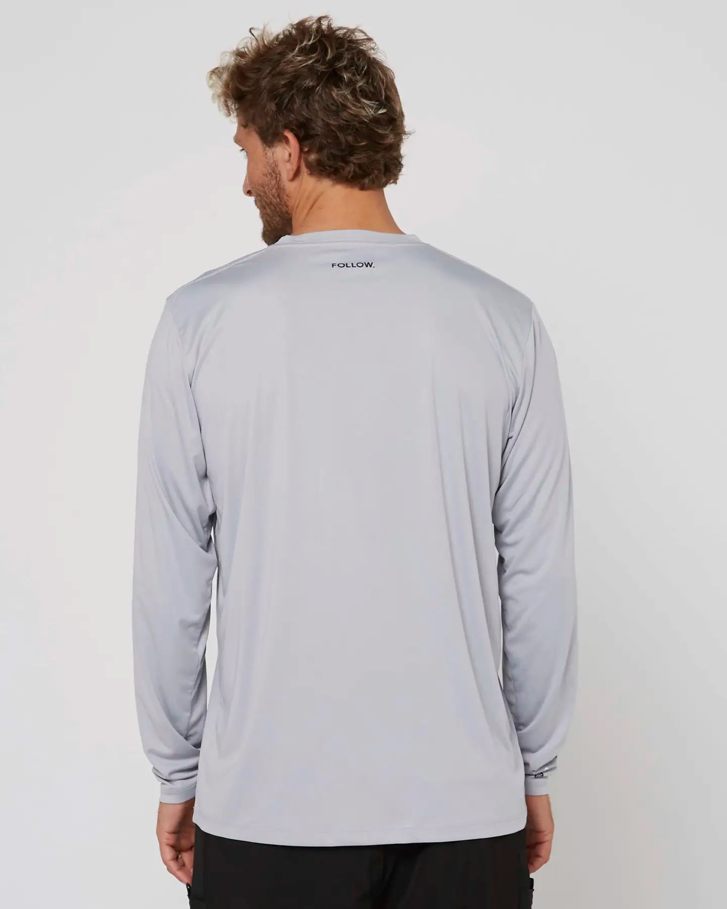 Water Tee L/S - FollowFE04416 - Light Grey - XS