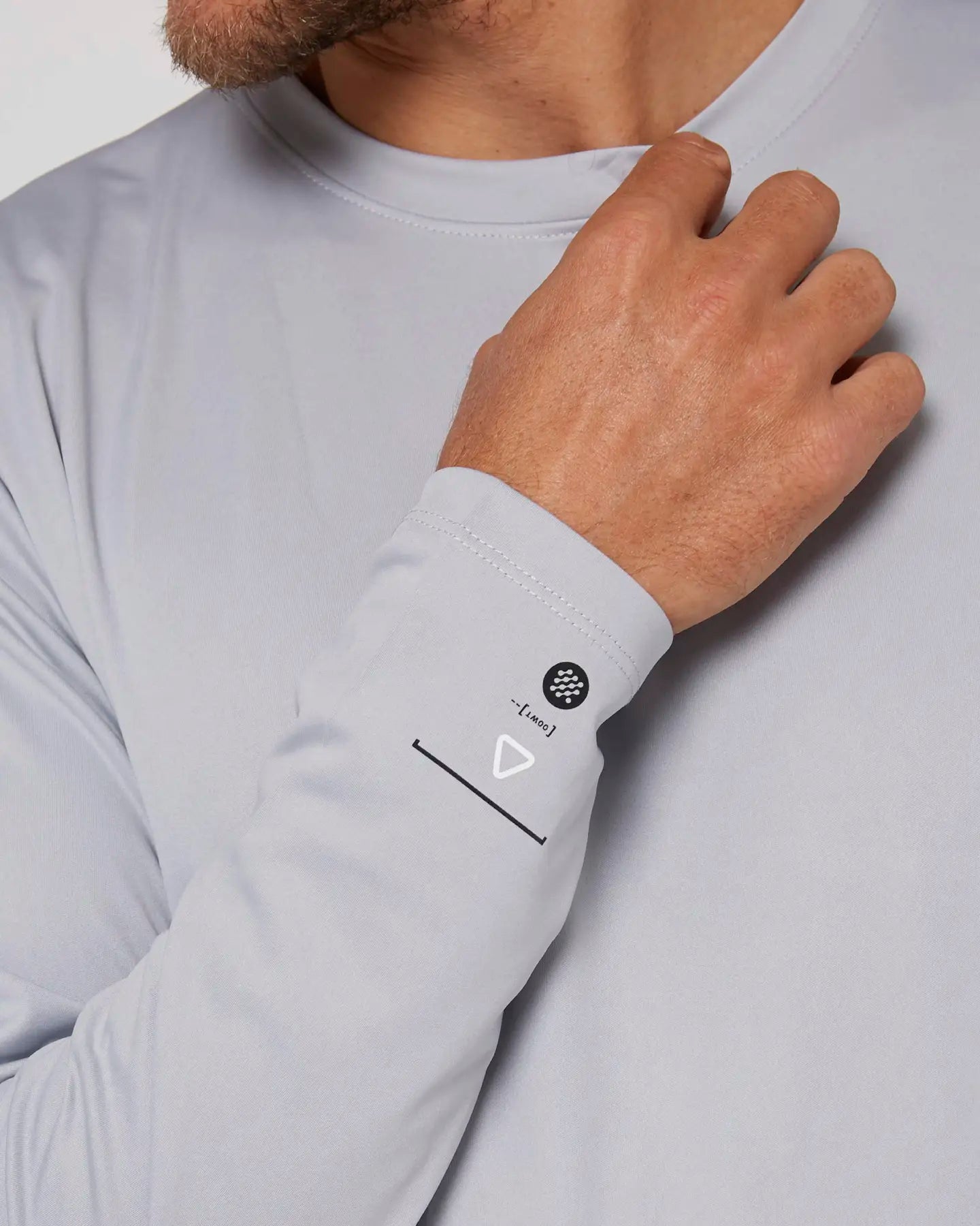 Water Tee L/S - FollowFE04416 - Light Grey - XS