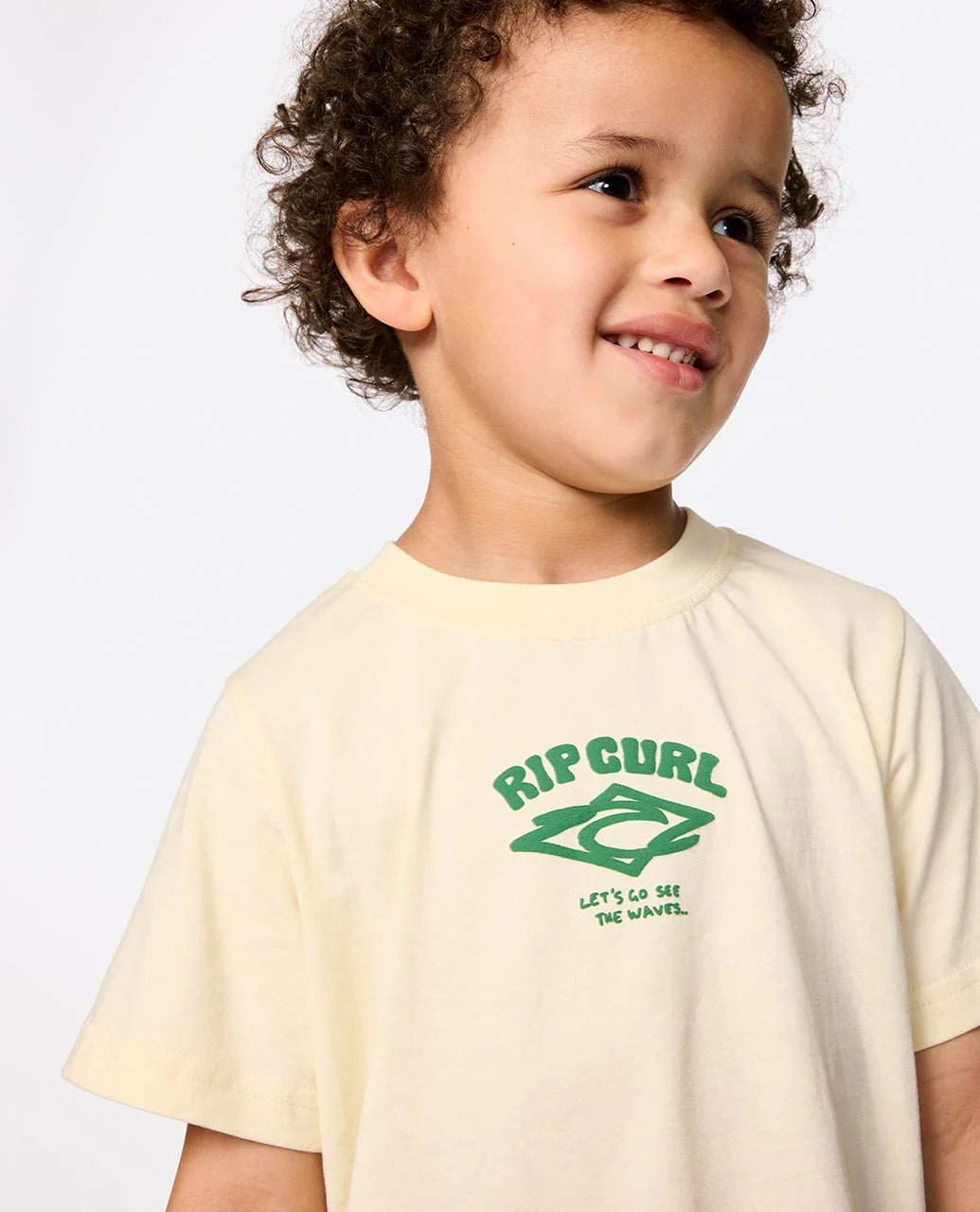 WAVE DAYZ LOGO TEE - BOY - Rip Curl02DTTE-LEMON ICE-1to2