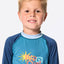 WAVE DAYZ UPF L/S - BOY - Rip Curl130TRV - STORM BLUE - 1 - 2