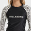 WAVE WATCHER LEILANI LS SSHIRT - Billabong24O033571 - Black/White - XL/14