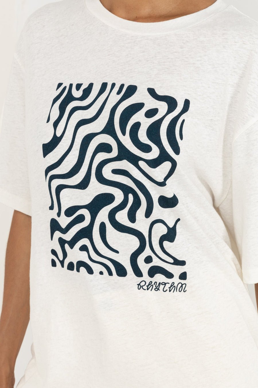WAVERLY OVERSIZED T - SHIRT - Rhythm0725W - PT06 - VINTAGE WHITE - 6