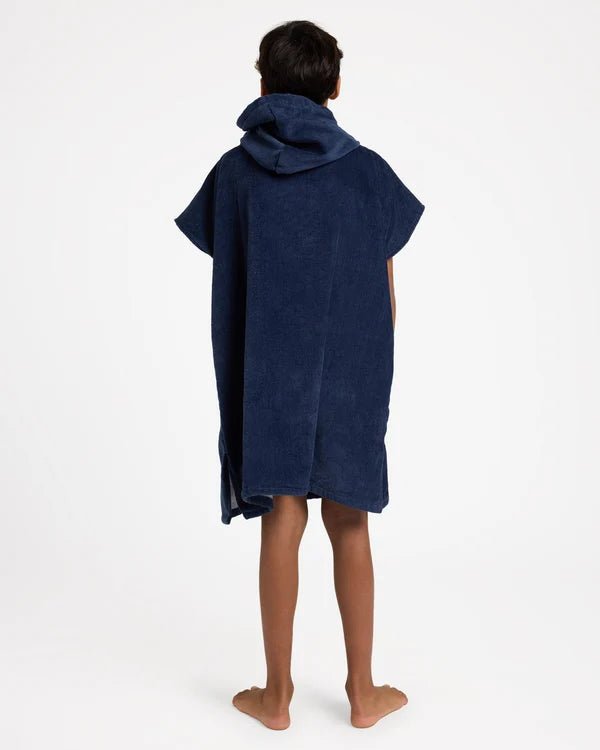 WAXHEADS HOODED TOWEL YTH -QuiksilverUQBAA03027-MOOD INDIGO-1SZ