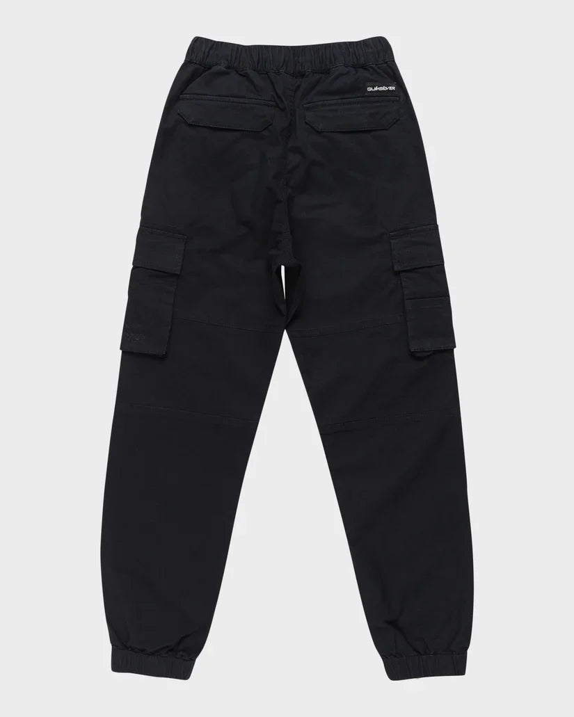 We Get By Cargo Surf Pant Youth - QuiksilverEQBNP03124 - KVj0 - Black - Lto14