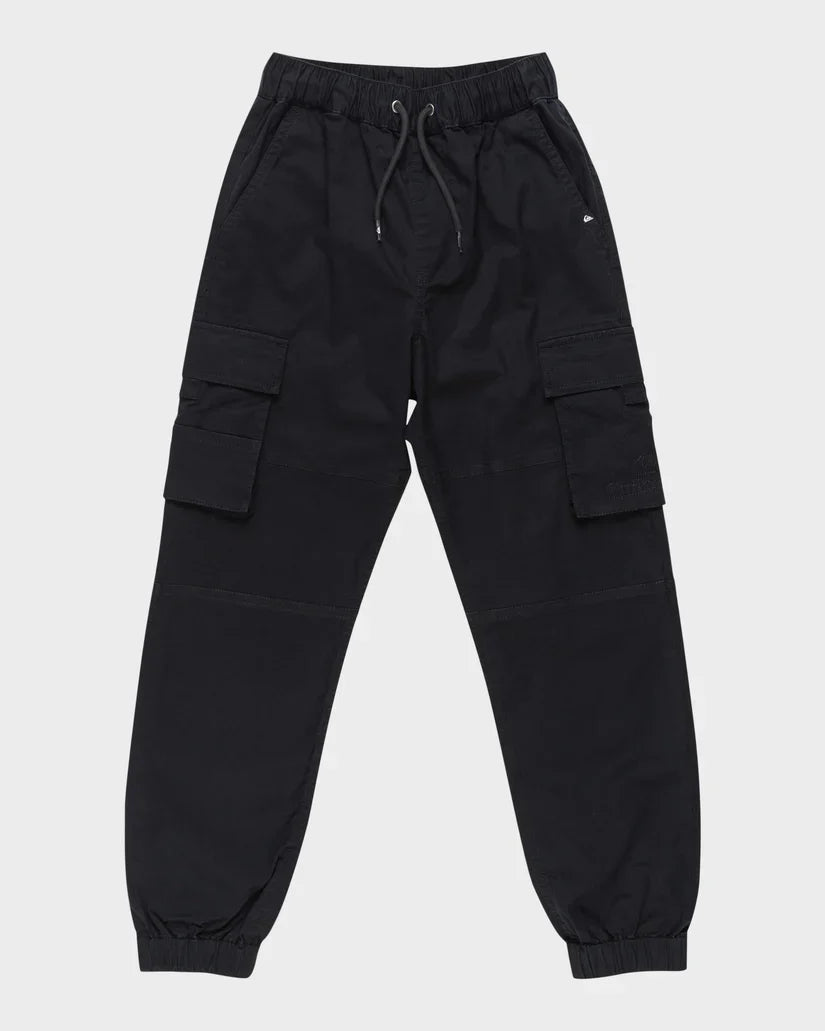 We Get By Cargo Surf Pant Youth - QuiksilverEQBNP03124 - KVj0 - Black - Lto14
