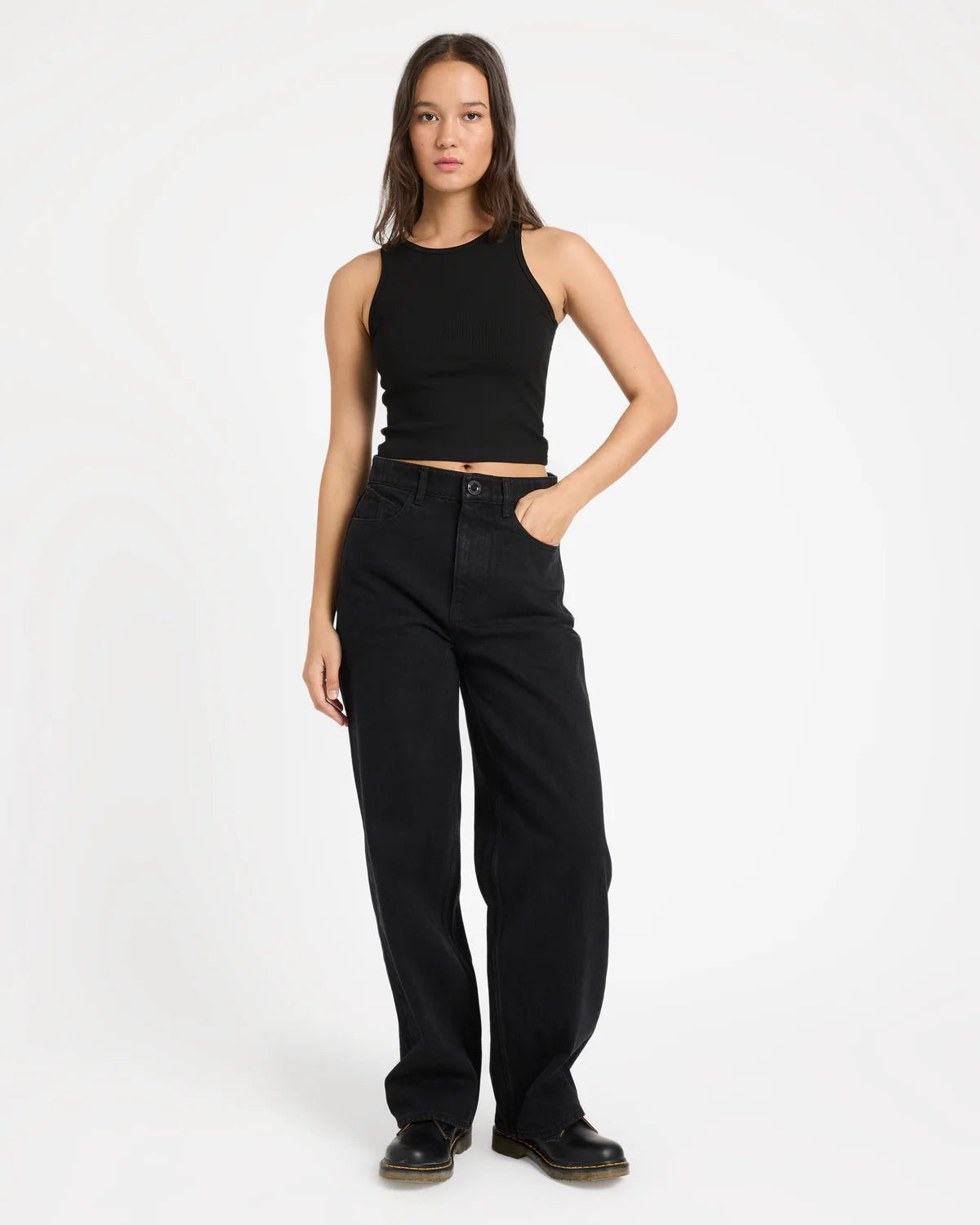 WEELLOW II DENIM - VolcomB1912610-BLACK-24