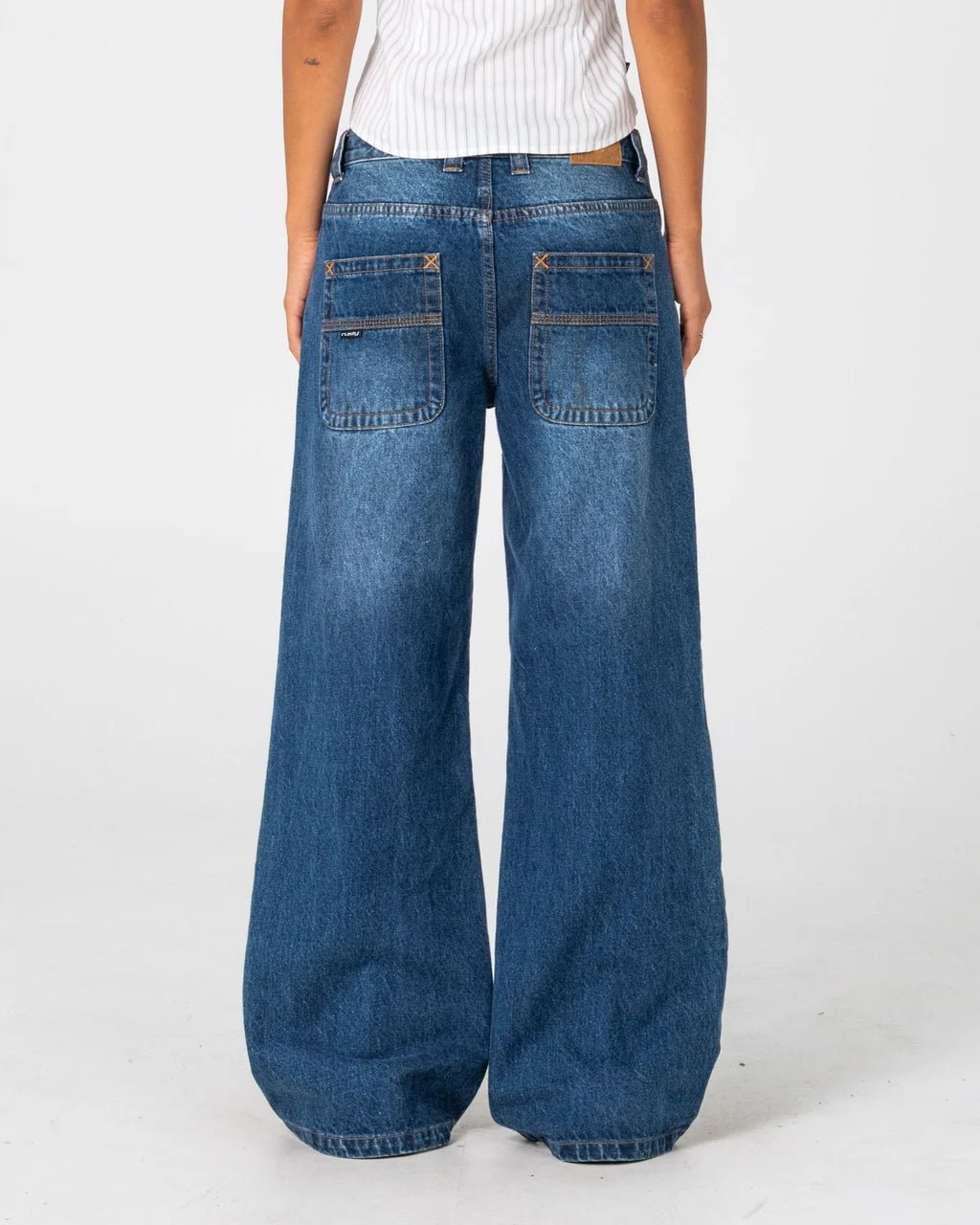 WENDY WIDE LOW RISE DENIM JEAN -RustyPAL1465-BLASTED DEEP SEA BLUE-4