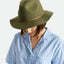 WESLEY FEDORA - Brixton10761-MILITARY OLIVE-XS